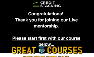 Credit Stacking Partners Live Mentorship By Mark Moss & Jack McColl - Free Download Course
