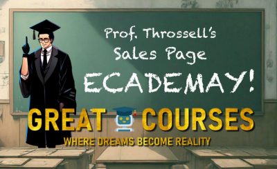 Sales Page Ecademay By Prof Daniel Throssell - Free Download