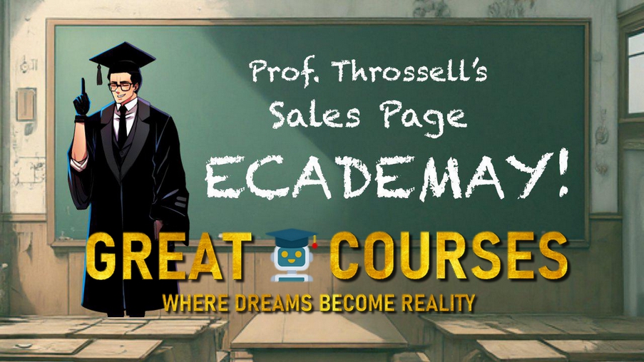 Sales Page Ecademay By Prof Daniel Throssell - Free Download