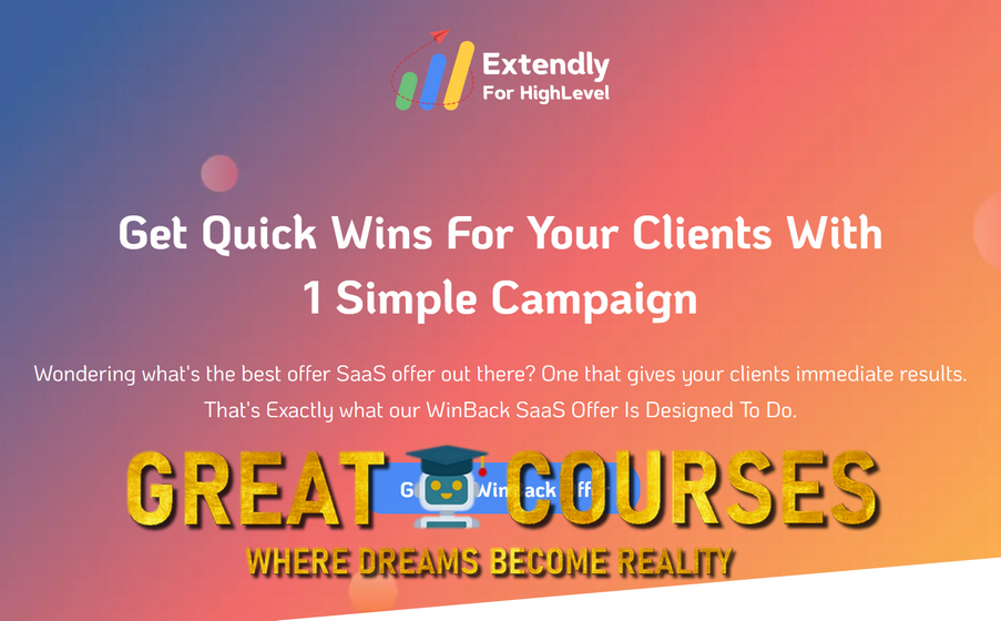 Ultimate WinBack SaaS Offer By Steve Rosenbaum - Free Download Course Extendly For HighLevel