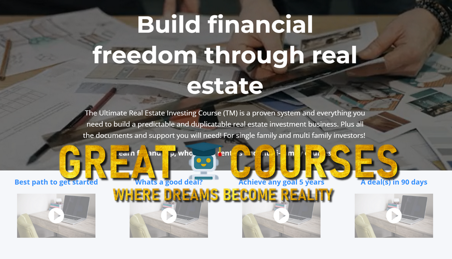 Ultimate Real Estate Investors Course By Dylan Borland - Free Download - Build Financial Freedom Through Real Estate Investing
