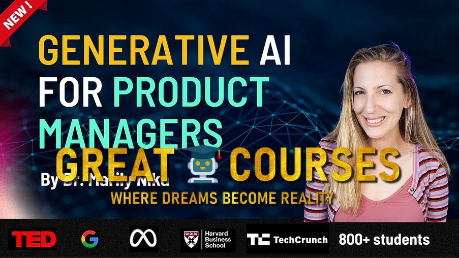 Generative AI for Product Managers By Dr. Marily Nika - Free Download Course - Maven