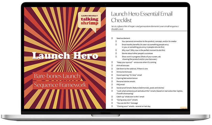 Launch Hero By Laura Belgray - Free Download Course - The Talking Shrimp