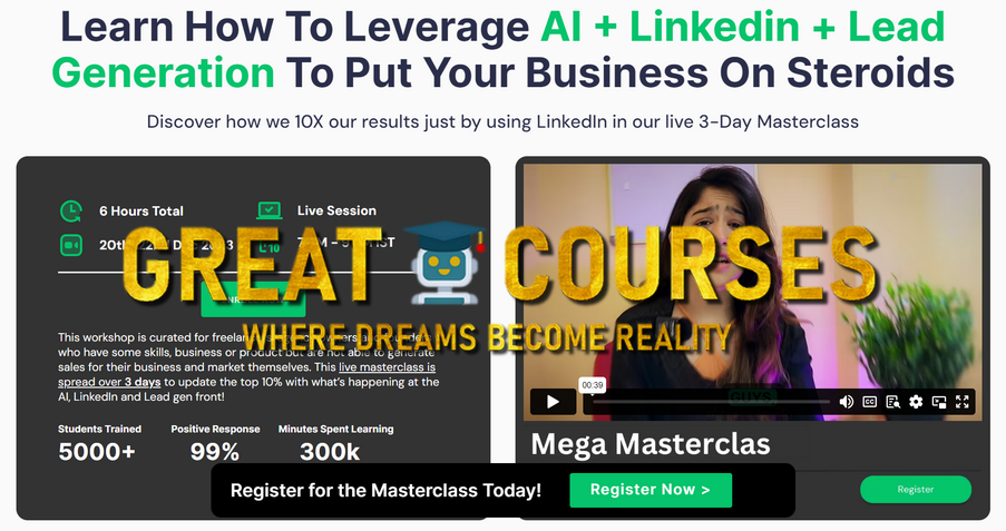 Mega Masterlcass By Vedika Bhaia & Unnati Bagga - Free Download Course - AI + Linkedin + Lead Generation - Crack Those Socials