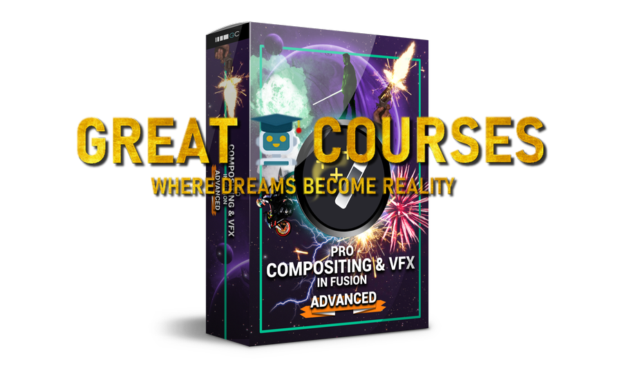 Pro Compositing & VFX in Fusion Basic + Advanced By Casey Faris - Free Download Course Ground Control