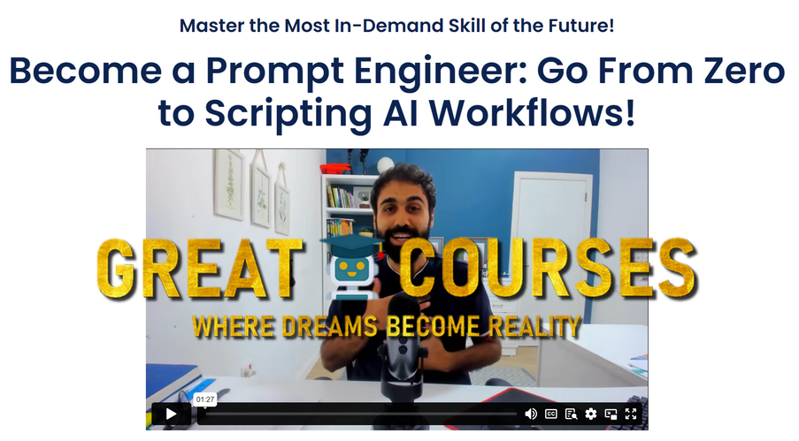 Become a Prompt Engineer: Go From Zero to Building AI Workflows By Learn With Hasan - Free Download Course - Hasan Aboul Hasan