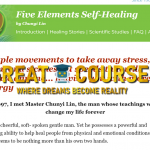 Spring Forest Qigong Five Elements Self-Healing Deluxe Course - Free Download By Master Chunyi Lin - Learning Strategies