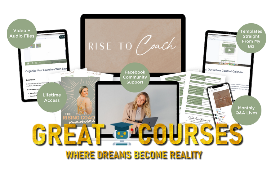 Rise To Coach By Sofia Rose Bernardi - Free Download Course