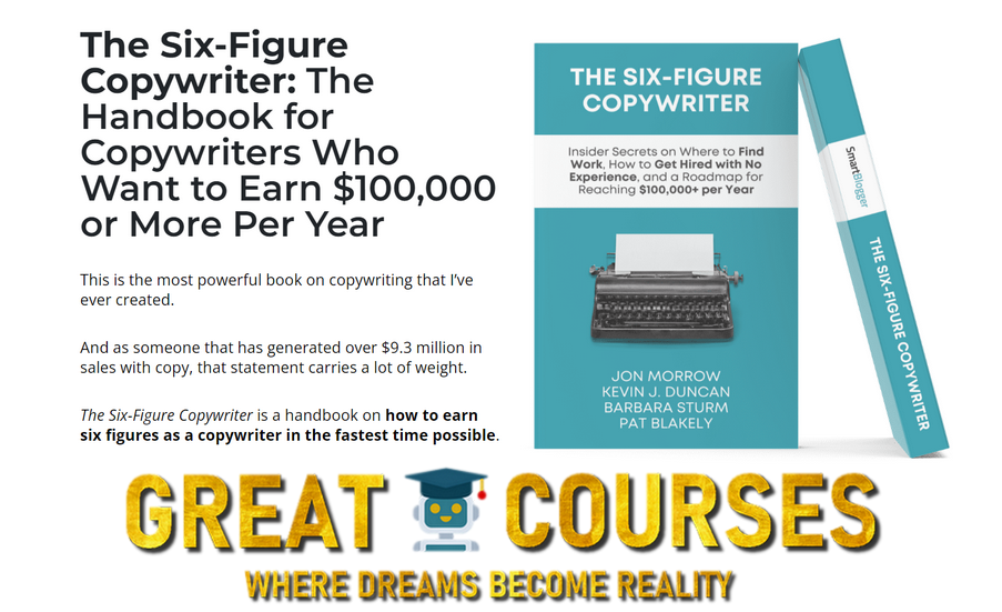 The Six-Figure Copywriter By Jon Morrow - Free Download Course - Smart Blogger - The Six-Figure Copywriter To EMC - New 30
