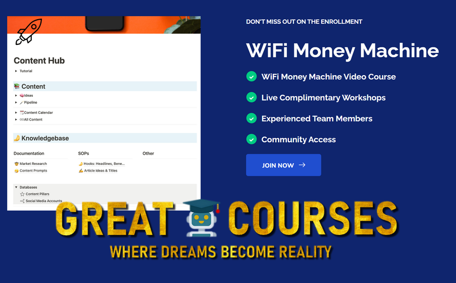 Wifi Money Machine By Jose Rosado & Alexander Cortes - Free Download Course