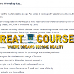 Scripts & Sheets Workshop Recordings By Mike Rhodes - Free Download Unedited Google Ad Scripts And Automation