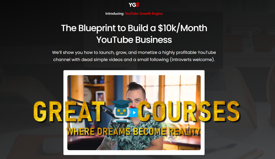 YouTube Growth Engine By Adam Enfroy - Free Download YGE Course