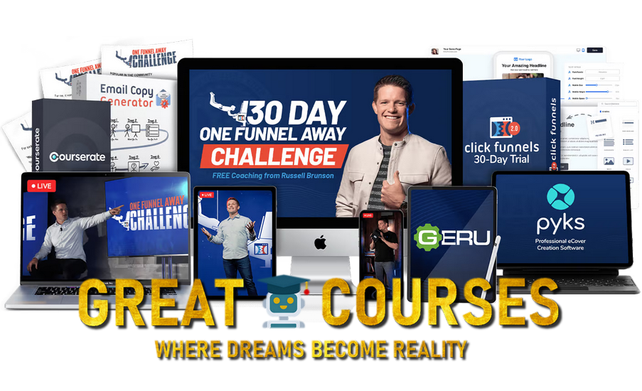 30 Day One Funnel Away Challenge By Russel Brunson - Free Download Course