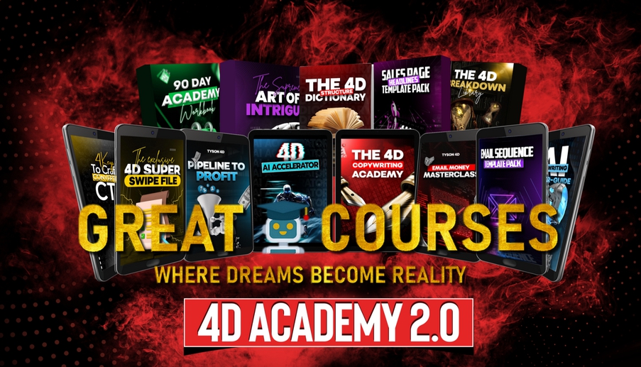 The 4D Copywriting Academy 2.0 By Tyson 4D - Free Download Course - The 4D Academy 2.0