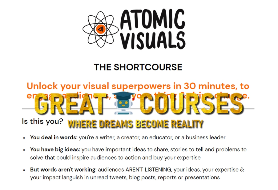 Atomic Visuals 101 Short Course By Laura Evans-Hill - Free Download