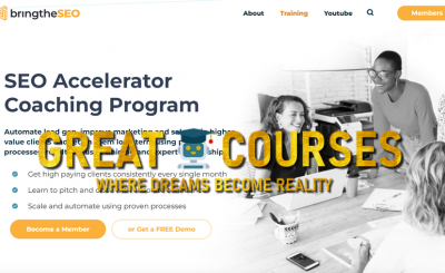 SEO Accelerator Program By John Romaine - Free Download Course Bring The SEO Coaching
