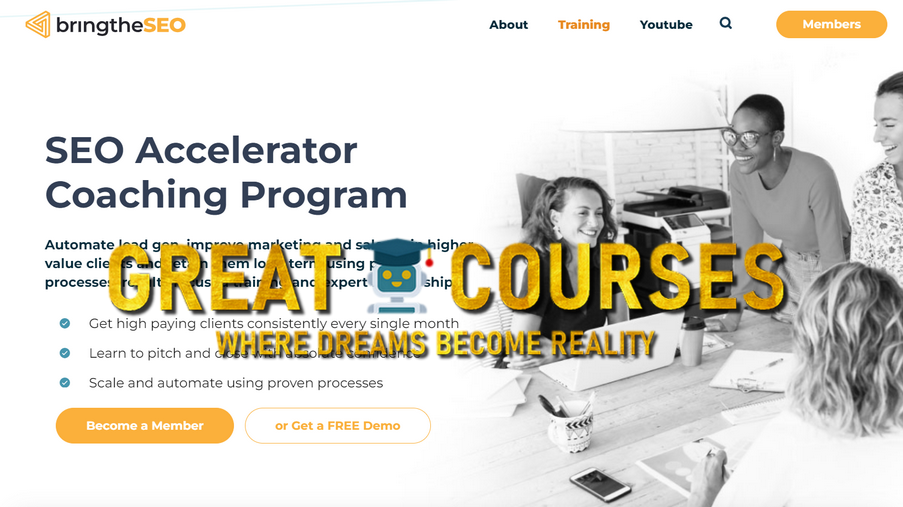 SEO Accelerator Program By John Romaine - Free Download Course Bring The SEO Coaching