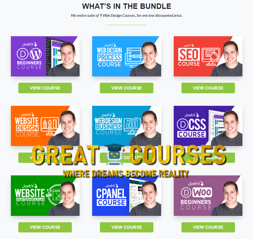 Web Design Course Bundle By Josh Hall - Free Download Web Design Course Bundle By Josh Hall - Free Download