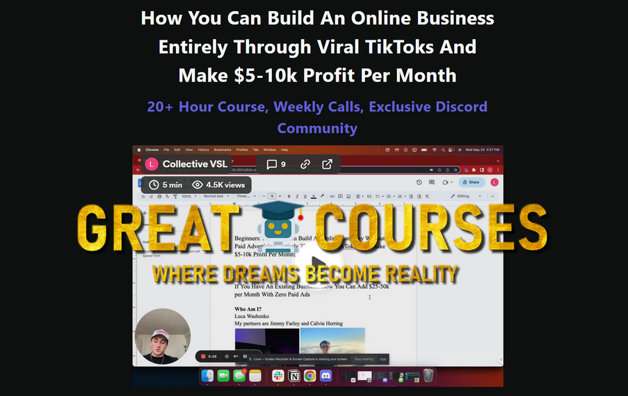 The Collective 2.0 By Luca Washenko - Free Download TikTok Course Membership The Collective 2.0 By Luca Washenko - Free Download TikTok Course Membership