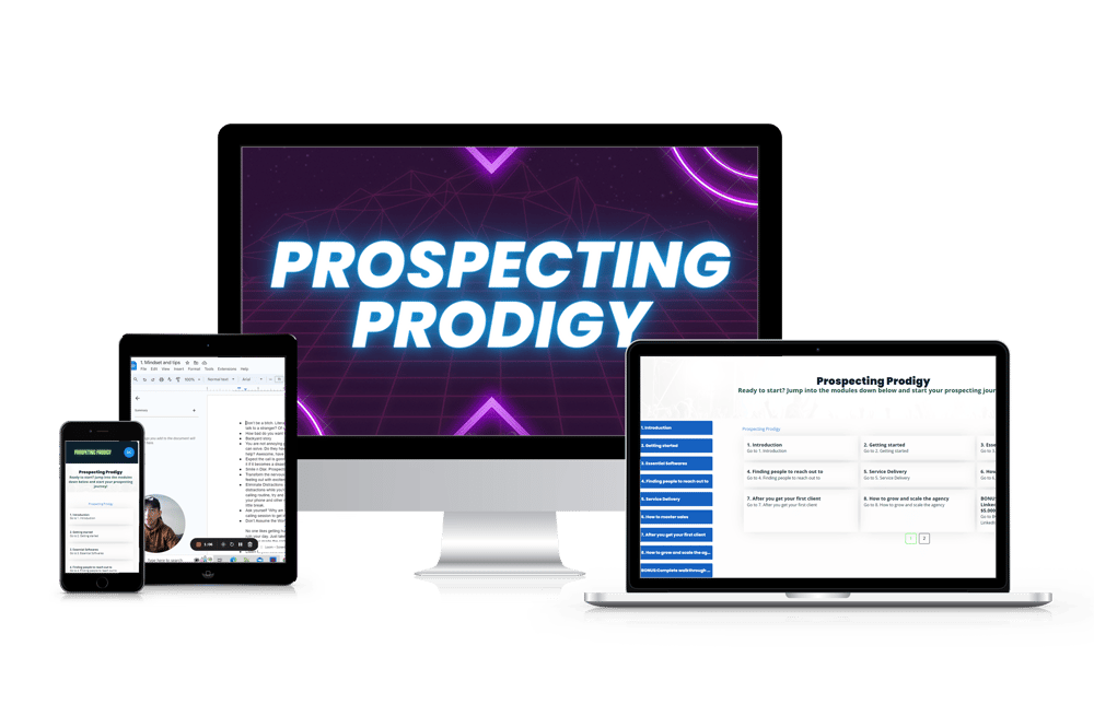 Prospecting Prodigy By Gustav - Free Download Course