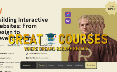 Building Interactive Websites: From Design to Development By Niccolò Miranda - Free Download Course Awwwards