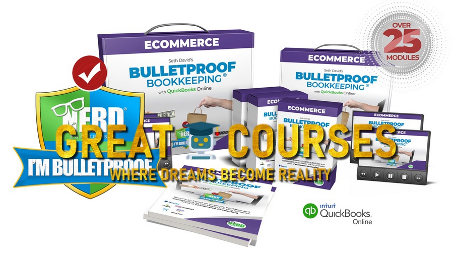 Bulletproof Bookkeeping Course With QuickBooks Online eCommerce Edition By Seth David - Free Download