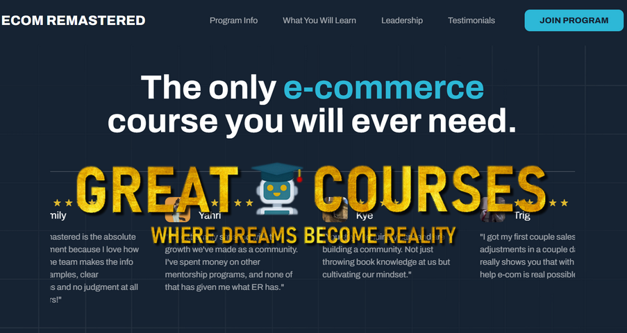 Ecom Remastered By Austin Rabin - Free Download Course