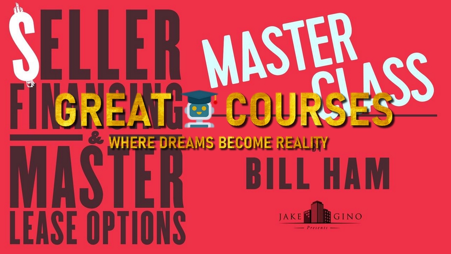 Seller Financing & Master Lease Options By Jake & Gino - Free Download Masterclass Course