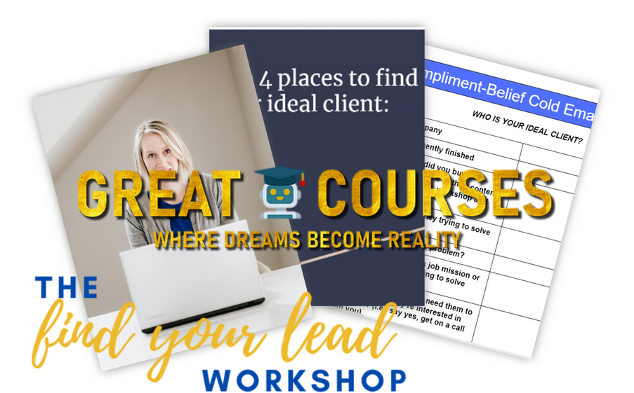 Find Your Lead Workshop By Laura Lopuch - Free Download Course + The Cold Email Toolkit OTO Upsell