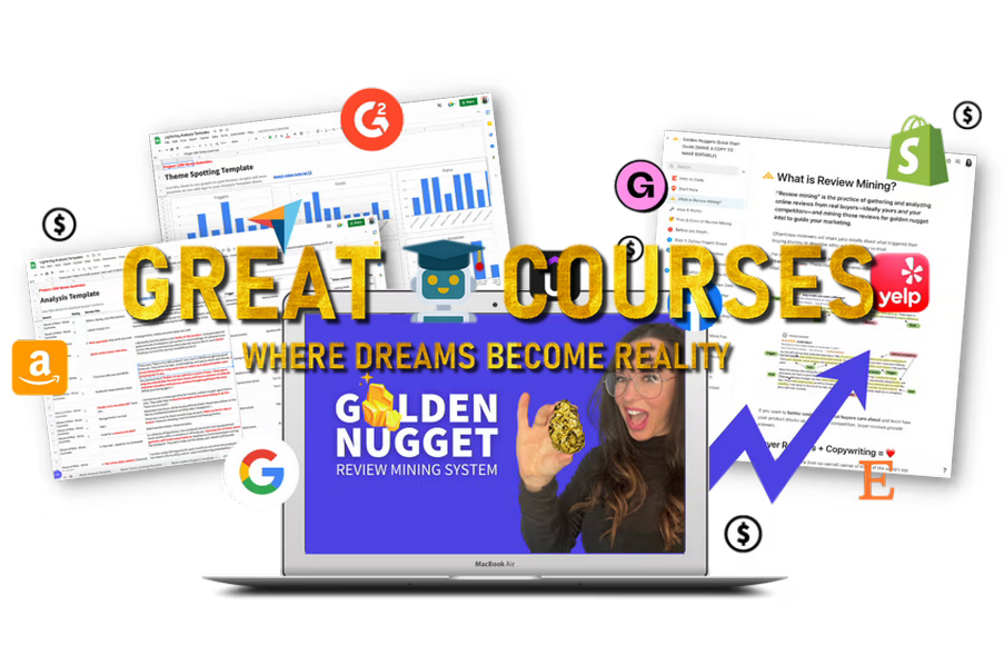 Golden Nugget Review Mining System By Katelyn Bourgoin - Free Download Course