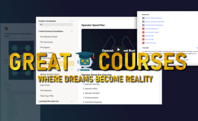 Creator Accelerator Course By Eddie Cumberbatch - Free Download Growth Operator