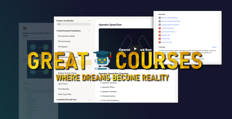 Creator Accelerator Course By Eddie Cumberbatch - Free Download Growth Operator