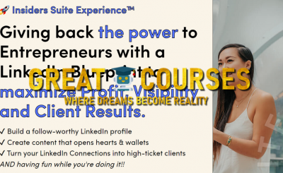 Insiders Suite Experience By Salina Yeung - Free Download Course