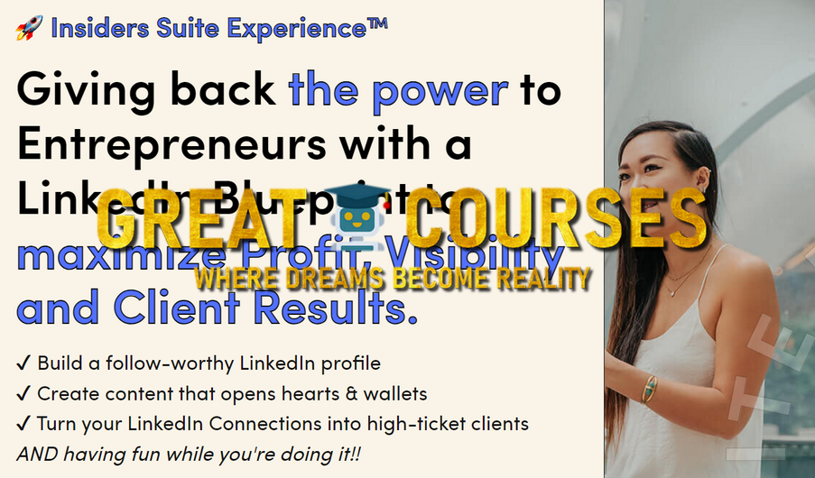 Insiders Suite Experience By Salina Yeung - Free Download Course