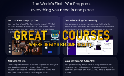 IGPA Masterclass By COET - Free Download Course - Center For Online Education & Transition
