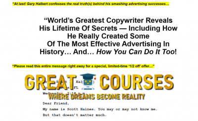 Gary Halbert's Last Seminar - Free Download Course + Gary Halbert's Root Canal Seminar One Time Offer Included