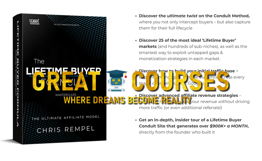 Lifetime Buyer Formula By Chris Rempel - Free Download Course Masterclass - The Lazy Marketer