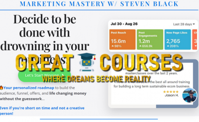 The Unstoppable Marketing Masterclass By Steven Black - Free Download Course Marketing Mastery