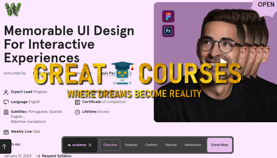Memorable UI Design For Interactive Experiences By Louis Paquet - Free Download Masterclass Course - Awwwards Memorable UI Design For Interactive Experiences By Louis Paquet - Free Download Masterclass Course - Awwwards