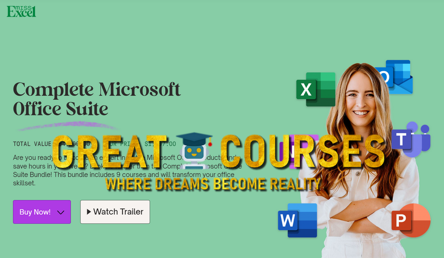 Complete Microsoft Office Suite By Kat Norton - Free Download Course Bundle Complete Microsoft Office Suite By Kat Norton - Free Download Course Bundle