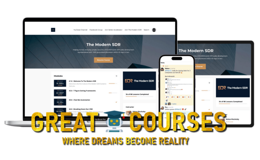 The Modern SDR Program By Kekoa MacAuley - Free Download Course