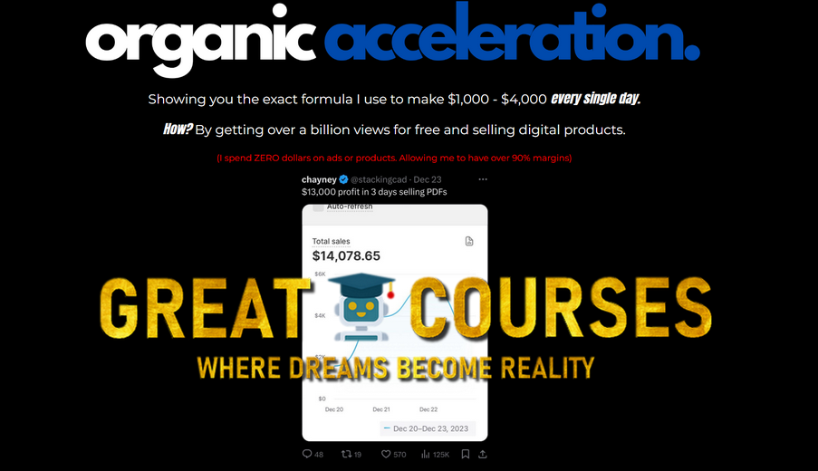 Organic Acceleration By Chayney - Free Download Course