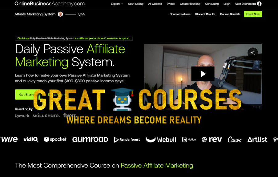 Passive Affiliate Marketing System By Ross Minchev - Free Download Course - Online Business Academy