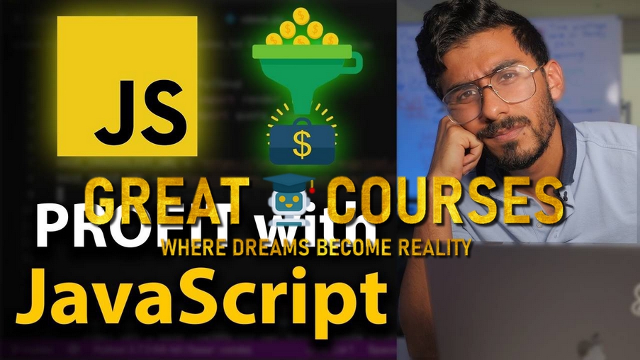 Profit With JavaScript By Rafeh Qazi - Free Download Course Clever Programmer
