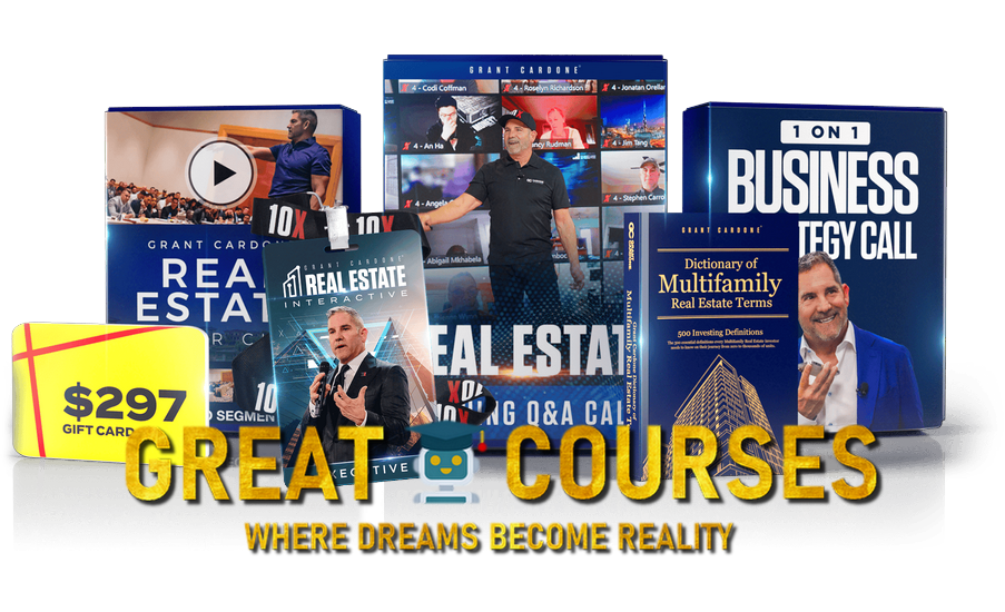 The Real Estate Interactive By Grant Cardone - Free Download Course - How To Buy Cash Flow Package