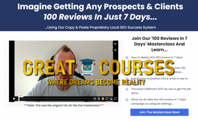100 Reviews In 7 Days By Joe Troyer - Free Download Course Masterclass Digital Triggers