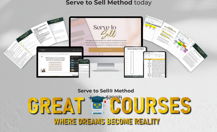 Serve To Sell Method By Kamila Gornia - Free Download Course - Heart Behind Hustle - Serve To Sell System