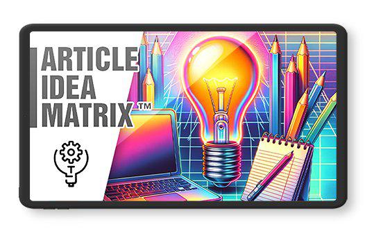 Content Conveyor Belt + Article Idea Matrix By Jon Dykstra - Free Download Course