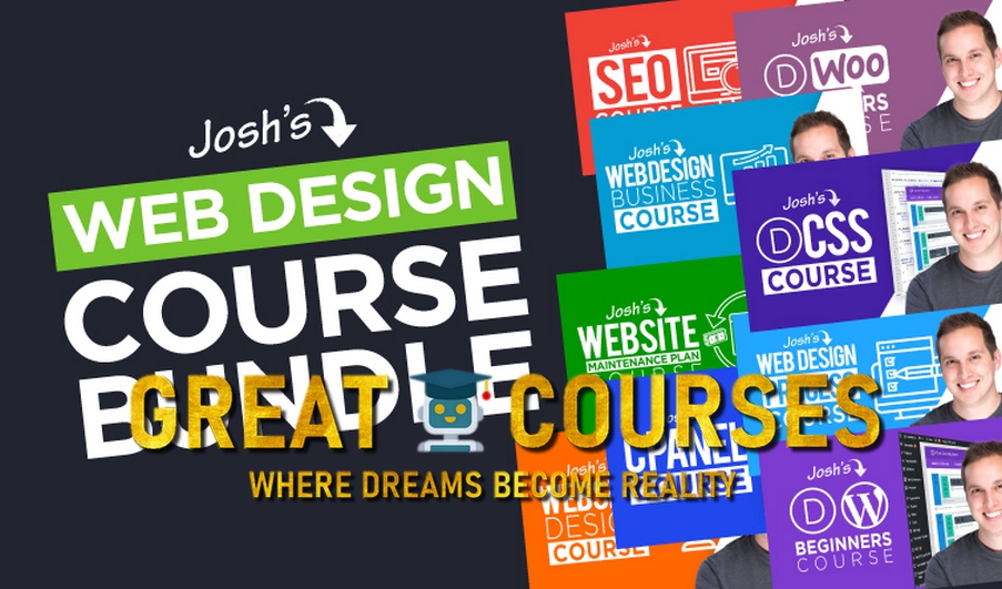 Web Design Course Bundle By Josh Hall - Free Download