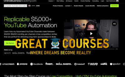 Complete YouTube Automation By Alex Kramer - Free Download Course - Online Business Academy
